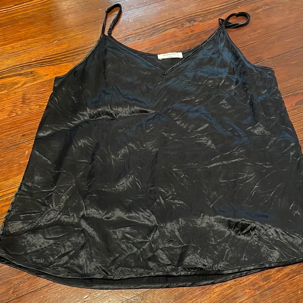 Babaton Women’ Black Shiny Camisole Size S